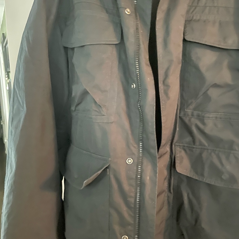 Gap Spring Jacket - Black Multi-Pocketed - image 4